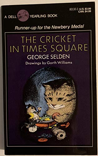 Beispielbild fr The cricket in Times Square zum Verkauf von Better World Books