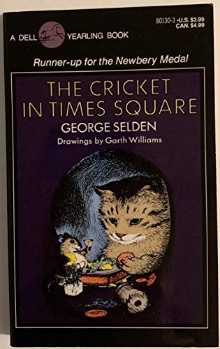 Imagen de archivo de The cricket in Times Square a la venta por ThriftBooks-Dallas