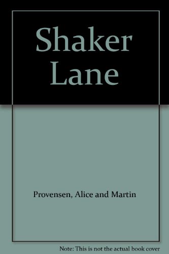Beispielbild fr Shaker Lane zum Verkauf von Wonder Book