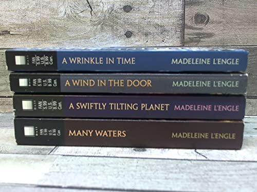 Stock image for The Wrinkle in Time Quartet : A Wrinkle in Time A Wind in the Door A Swiftly Tilting Planet, Many Waters (Paperback Set) for sale by Plum Books