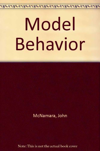 Beispielbild fr Model Behaviour zum Verkauf von Heisenbooks