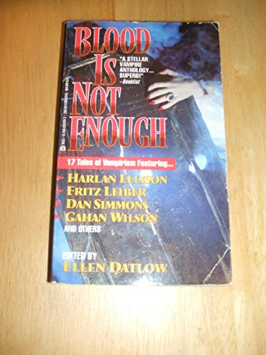 Imagen de archivo de Blood Is Not Enough a la venta por Half Price Books Inc.