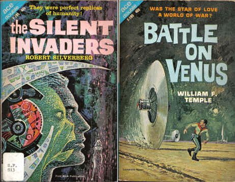 The Silent Invaders / Battle on Venus (Vintage Ace Double, F-195) (9780441061952) by William F. Temple; Robert Silverberg