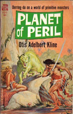 Imagen de archivo de Planet of Peril (Classic Ace SF, F-211) a la venta por Wonder Book