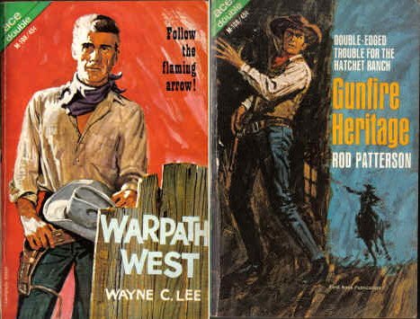 Warpath West / Gunfire Heritage (Vintage Ace Double, M-108) (9780441131082) by Wayne C. Lee