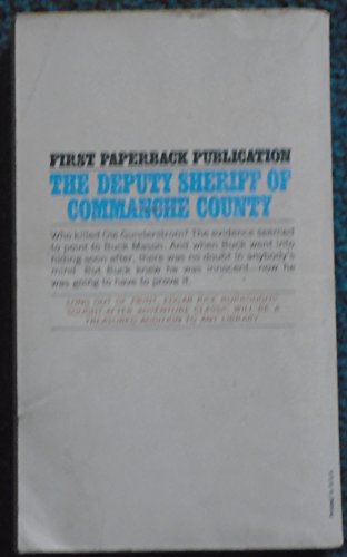 9780441142477: The Deputy Sheriff of Commanche County by Edgar Rice Burroughs (1940-08-01)