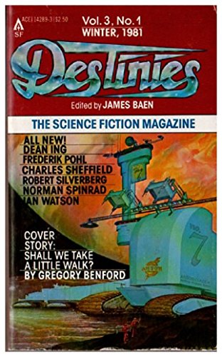 Beispielbild fr Destinies, Winter 1981 (Vol. 3, No. 1) zum Verkauf von Robinson Street Books, IOBA