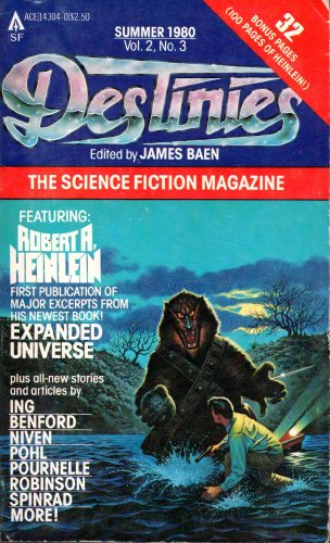 Stock image for Destinies, Summer 1980 (Vol. 2, No. 3) for sale by Books from Patty