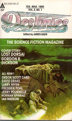 Stock image for Destinies, February-March1980 | The Science Fiction Magazine for sale by Celt Books