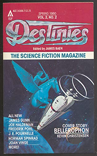 Imagen de archivo de Destinies: the Science Fiction Magazin-Spring 1980 Vol. 2, No. 2 a la venta por LONG BEACH BOOKS, INC.