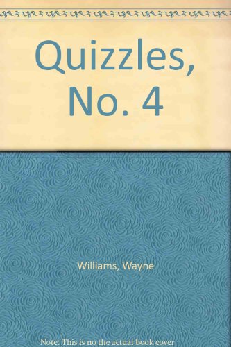 Stock image for Quizzles: Adult Logic Problem Puzzles #4 for sale by The BiblioFile