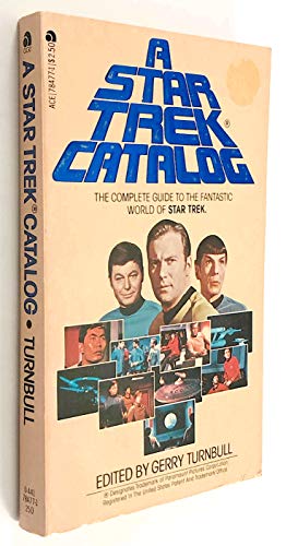 Beispielbild fr A Star Trek Catalog zum Verkauf von Books From California