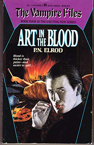 Stock image for Art in the Blood (Vampire Files, No. 4) for sale by Jenson Books Inc