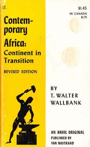 Imagen de archivo de Contemporary Africa: Continent in Transition a la venta por GloryBe Books & Ephemera, LLC