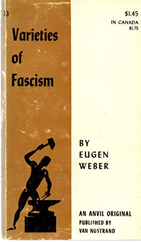 Beispielbild fr Varieties of Fascism zum Verkauf von Better World Books