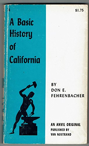 Beispielbild fr Basic History of California zum Verkauf von West With The Night