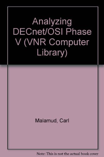 Stock image for Analyzing DecNet/OSI Phase V for sale by ThriftBooks-Dallas