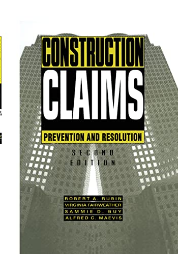 9780442004415: Construction Claims: Prevention and Resolution