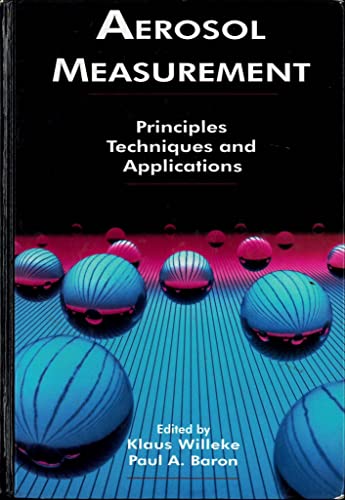 9780442004866: Aerosol Measurement: Principles, Techniques and Application