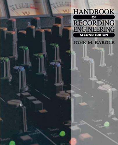9780442005535: Handbook of Recording Engineering