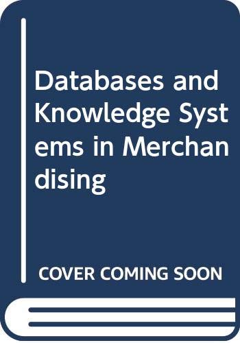 Imagen de archivo de Databases and Knowledge Systems in Merchandising a la venta por ThriftBooks-Dallas