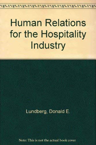 Imagen de archivo de Human Relations for the Hospitality Industry a la venta por ThriftBooks-Atlanta