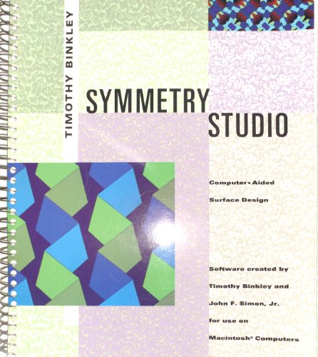 Stock image for Symmetry Studio: Computer-Aided Surface Design/Book and Disk for sale by BookOrders