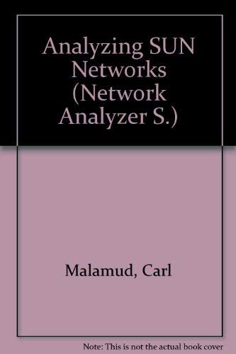 9780442013325: Analyzing SUN Networks (Network Analyzer S.)