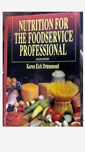 Beispielbild fr Nutrition for the Foodservice Professional zum Verkauf von HPB-Red