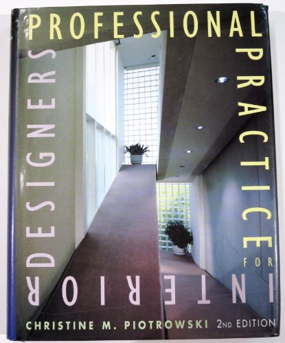 Imagen de archivo de Professional Practice for Interior Designers a la venta por Books From California