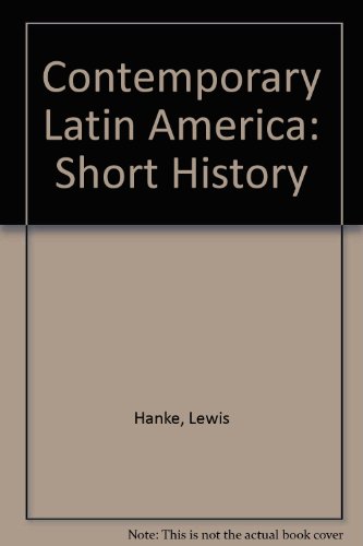 Stock image for Contemporary Latin America a short History for sale by Better World Books