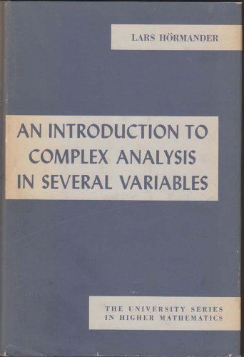 9780442035150: Introduction to Complex Analysis in Several Variables