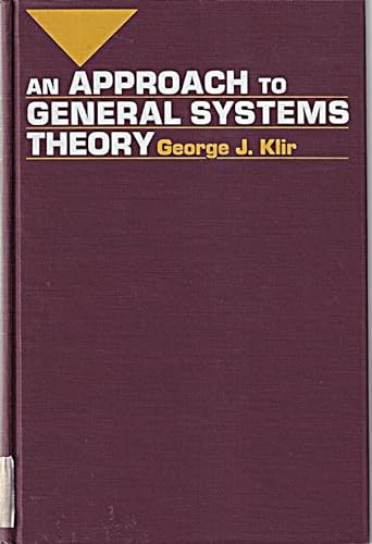 Beispielbild fr An Approach to General Systems Theory zum Verkauf von Zubal-Books, Since 1961