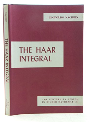 Stock image for The Haar Integral for sale by Zubal-Books, Since 1961