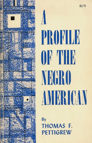 Stock image for Profile of Negro American for sale by Jenson Books Inc