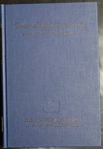 Imagen de archivo de Value Distribution Theory (The University Series in Higher Mathematics) a la venta por Better World Books