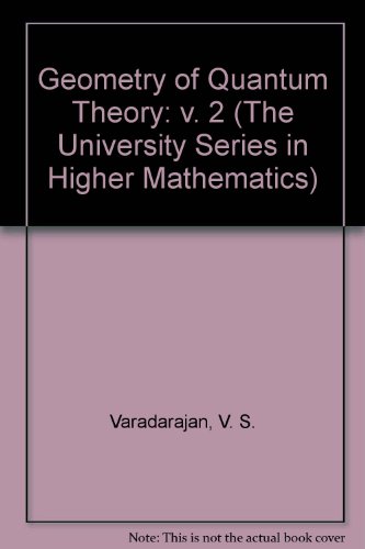 9780442090081: Geometry of Quantum Theory: v. 2