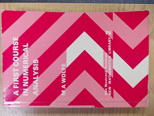 Immagine dell'editore per First Course in Numerical Analysis venduto da Anybook.com