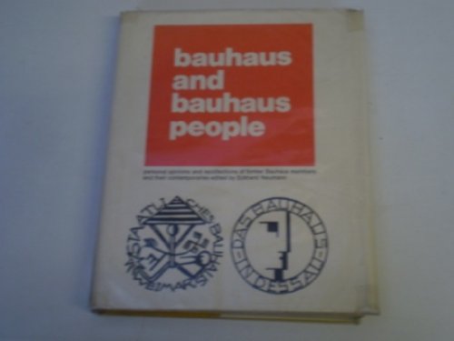 9780442112622: Bauhaus and Bauhaus People