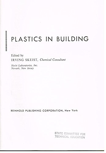 Stock image for Plastics in Building for sale by Wonder Book