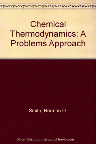 9780442175757: Chemical Thermodynamics: A Problems Approach