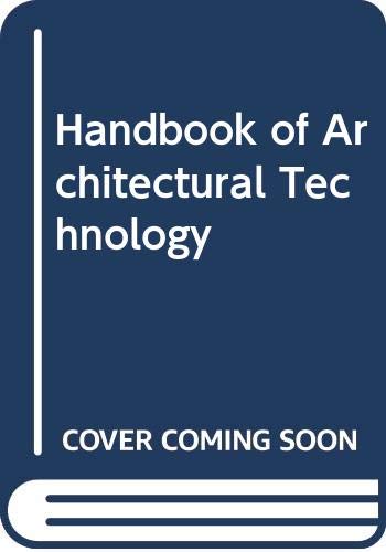 Stock image for Handbook of Architectural Technology for sale by HPB-Red