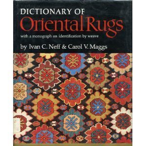 Beispielbild fr Dictionary of oriental rugs: With a monograph on identification by weave zum Verkauf von Front Cover Books