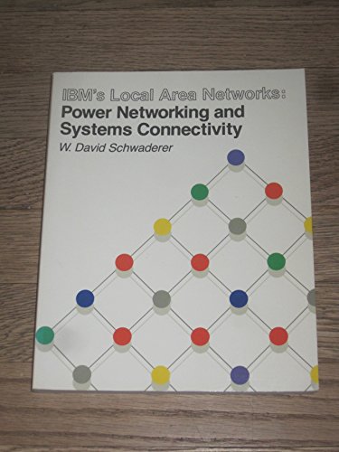 Imagen de archivo de IBM's Local Area Networks: Power Networking and Systems Connectivity a la venta por Long Island Book Company
