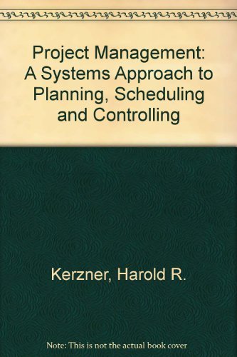 9780442207519: Project Management: A Systems Approach to Planning, Scheduling and Controlling