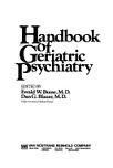 Beispielbild fr Geriatric Psychiatry zum Verkauf von WorldofBooks