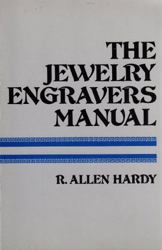 9780442209650: Jewelry Engraver's Manual