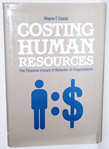 Stock image for Costing Human Resources 1092 for sale by ThriftBooks-Dallas