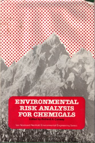 Stock image for Environmental Risk Analysis of Chemicals for sale by Better World Books