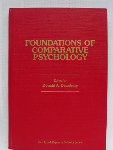 Stock image for Foundations of Comparative Psychology for sale by Daedalus Books